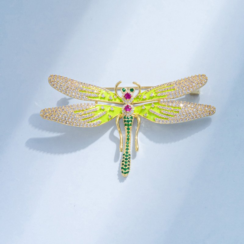 Luxury Dragonfly Brooch by Tianshang